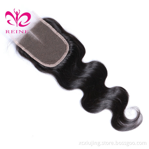 Nice Textures body wave  Brazilian/peruvian/malaysian/indian hd Lace Closures Pieces In Dubai